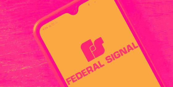 Federal Signal (NYSE:FSS) Posts Q2 Sales In Line With Estimates
