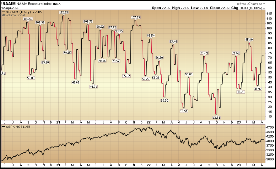 NAAIM Exposure Index 