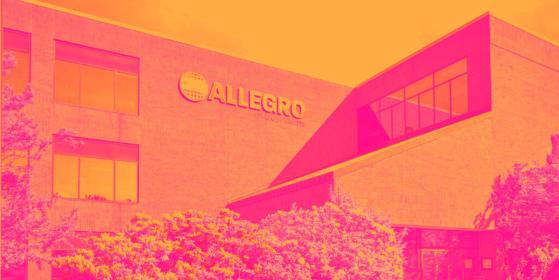 Allegro MicroSystems (ALGM) Reports Q1: Everything You Need To Know Ahead Of Earnings