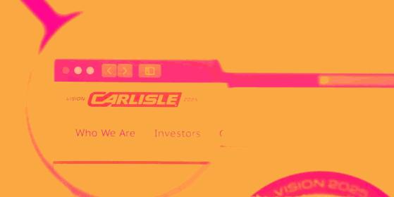 Carlisle (NYSE:CSL) Posts Q2 Sales In Line With Estimates