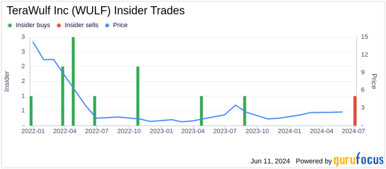 Insider Sale: Kenneth Deane Sells 69,996 Shares of TeraWulf Inc (WULF)