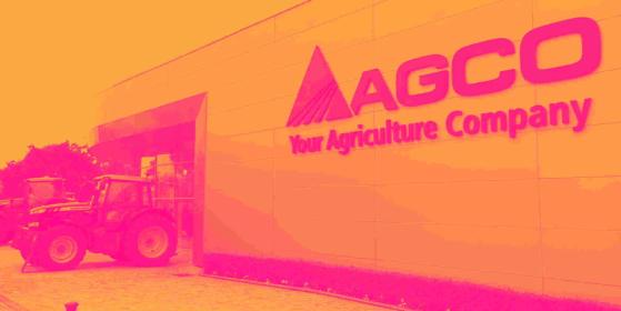 AGCO Corporation (NYSE:AGCO) Misses Q2 Revenue Estimates, Stock Drops